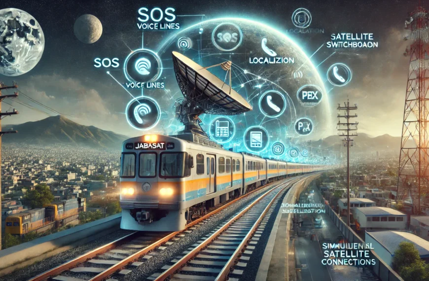 JabaSat Telefonía Satelital para Trenes